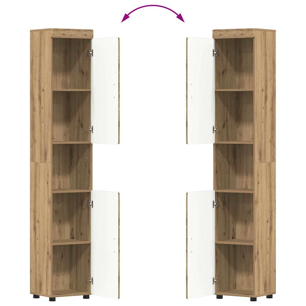Fürdőszoba bútor szett TULUM 3 pcs Artisan tölgy