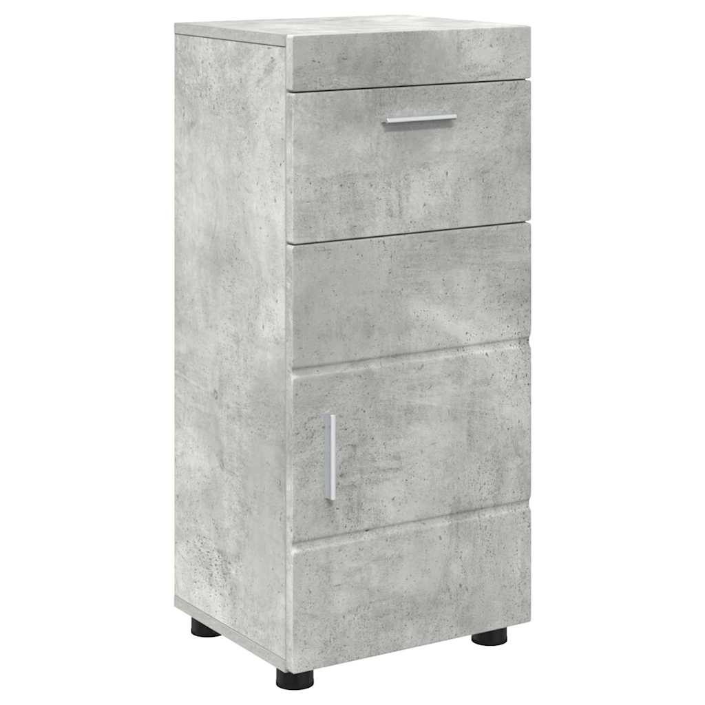 Fürdőszoba bútor szett TULUM 4 pcs Beton Szürke 60 x 34 x 63 cm