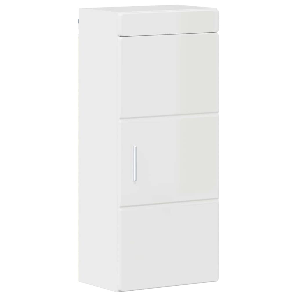 Fürdőszoba bútor szett TULUM 4 pcs Magas Fényű Fehér