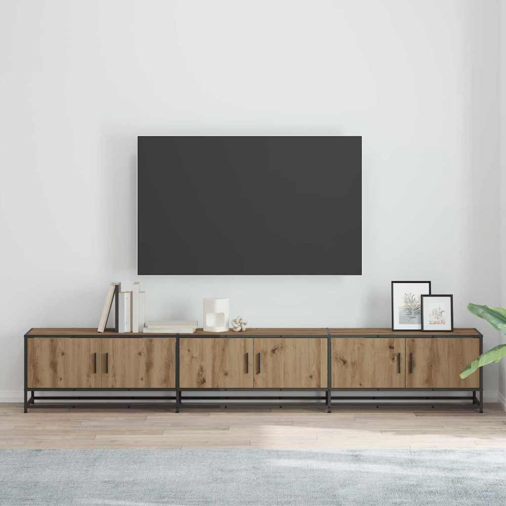 TV egységek 240 x 35 x 41 cm Artisan tölgy Szerelt fa
