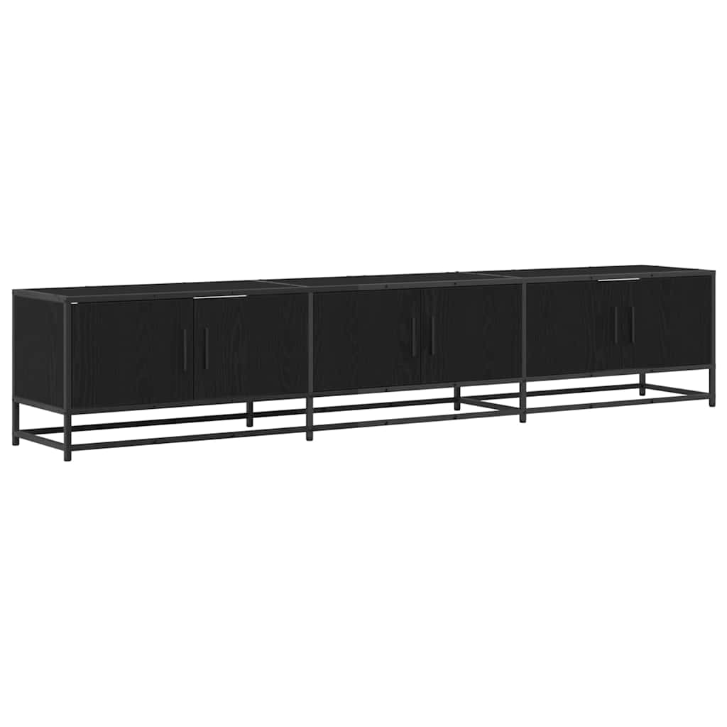 TV egységek 210 x 35 x 41 cm Fekete tölgy Szerelt fa