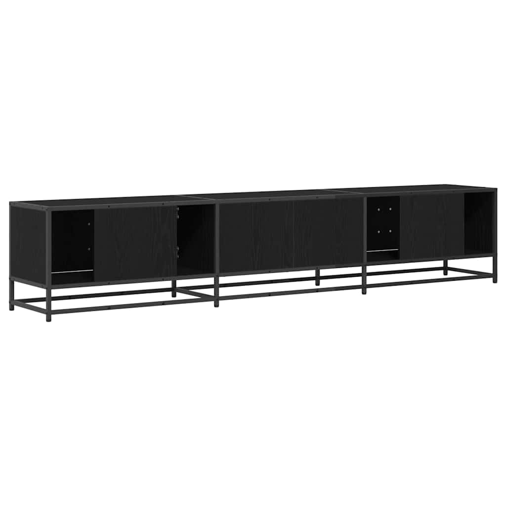 TV egységek 210 x 35 x 41 cm Fekete tölgy Szerelt fa