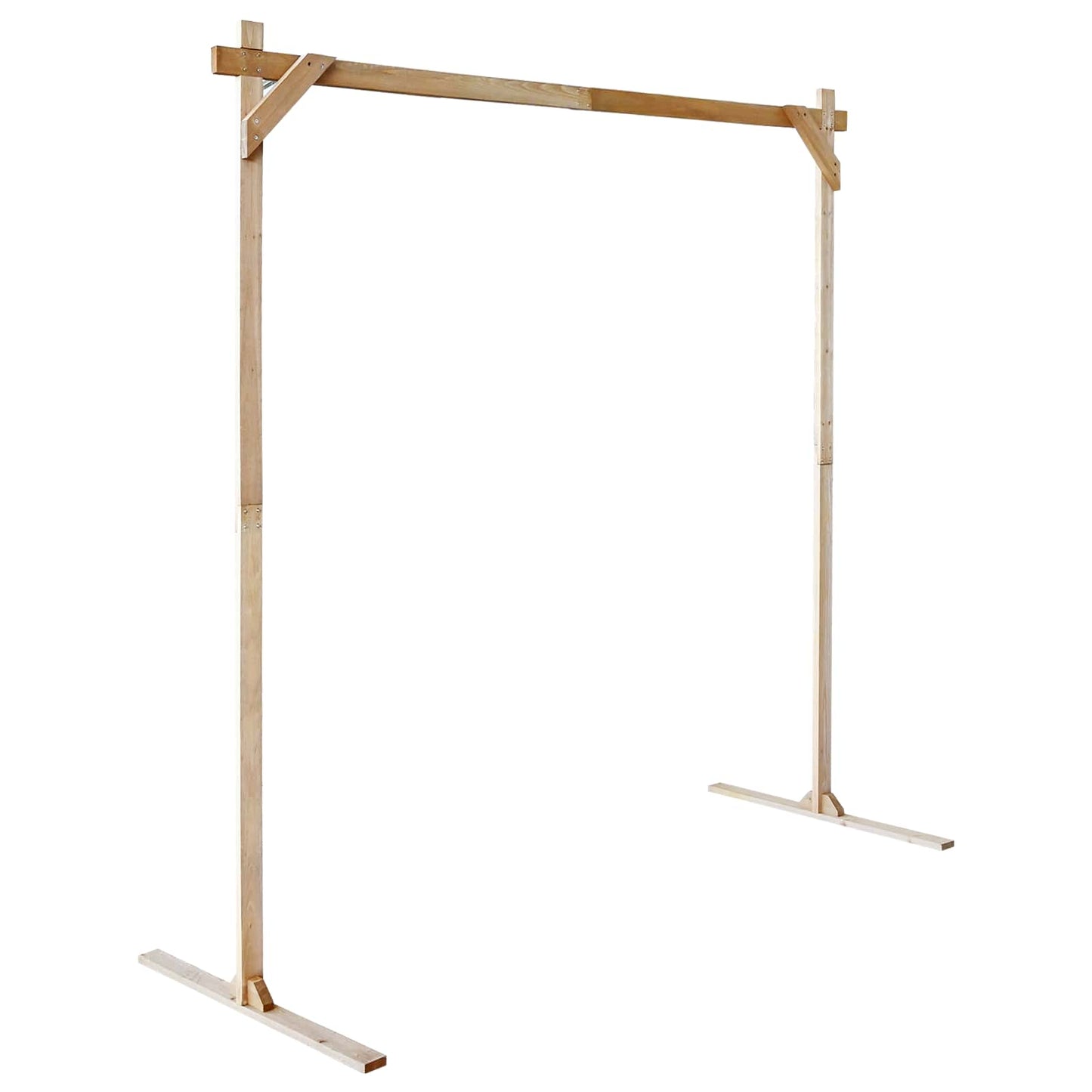 Esküvői Ív Világos Barna 225 x 95 x 226 cm Tömör fenyőfa