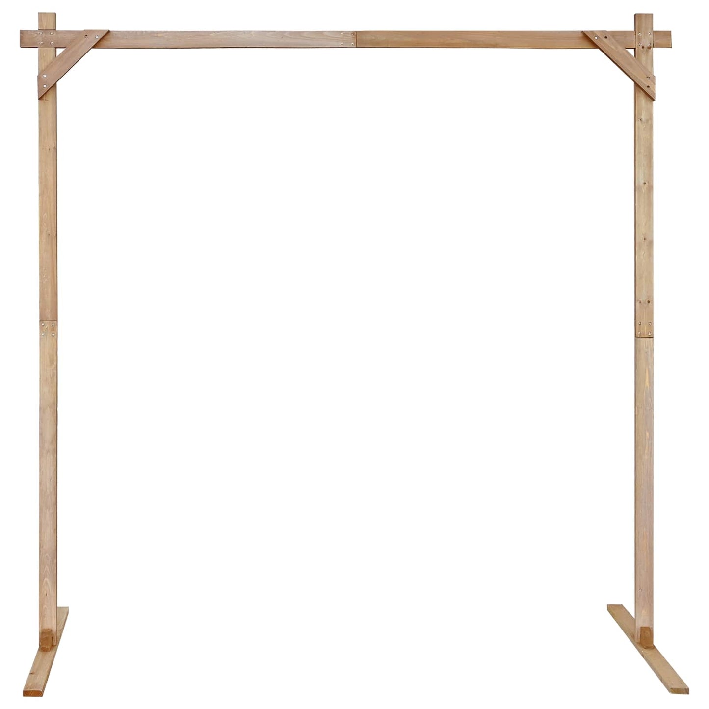 Esküvői Ív Világos Barna 225 x 95 x 226 cm Tömör fenyőfa