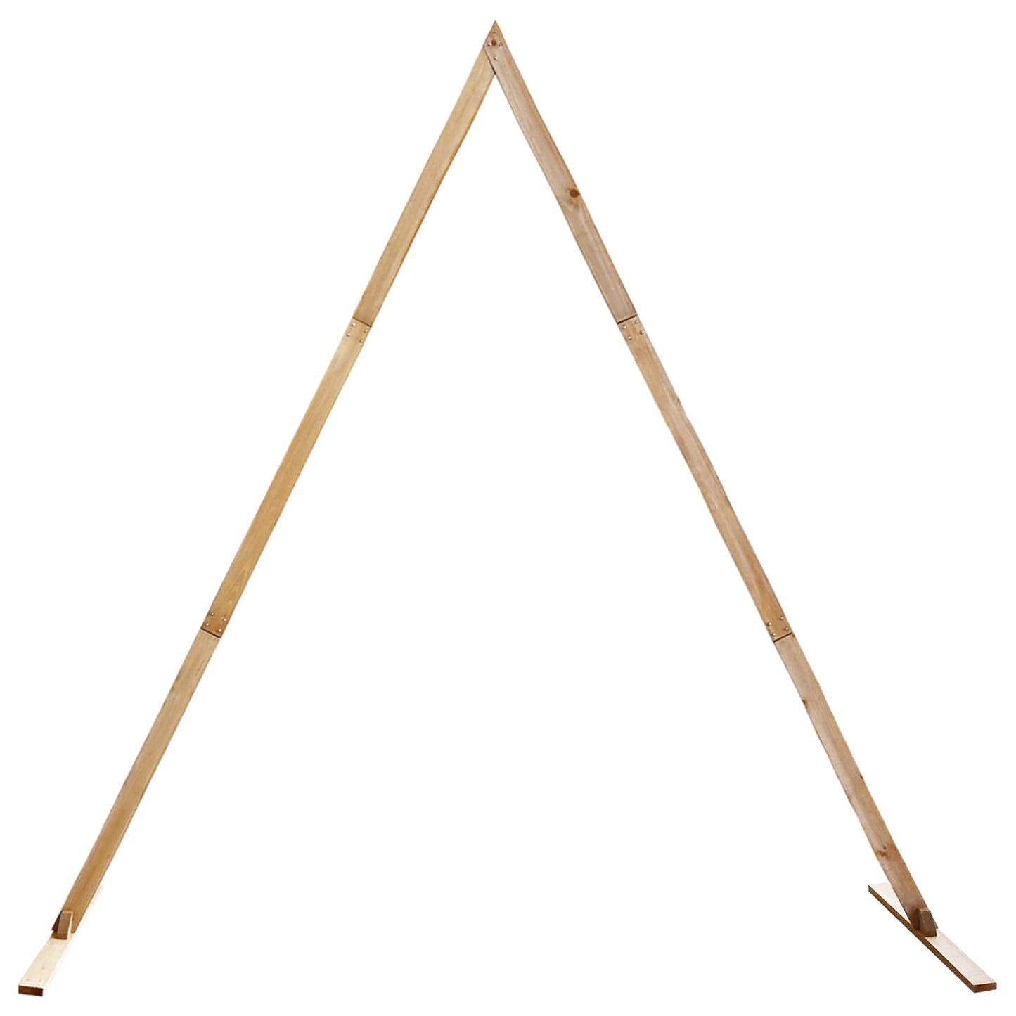 Esküvői Ív Világos Barna 202 x 95 x 254 cm Tömör fenyőfa