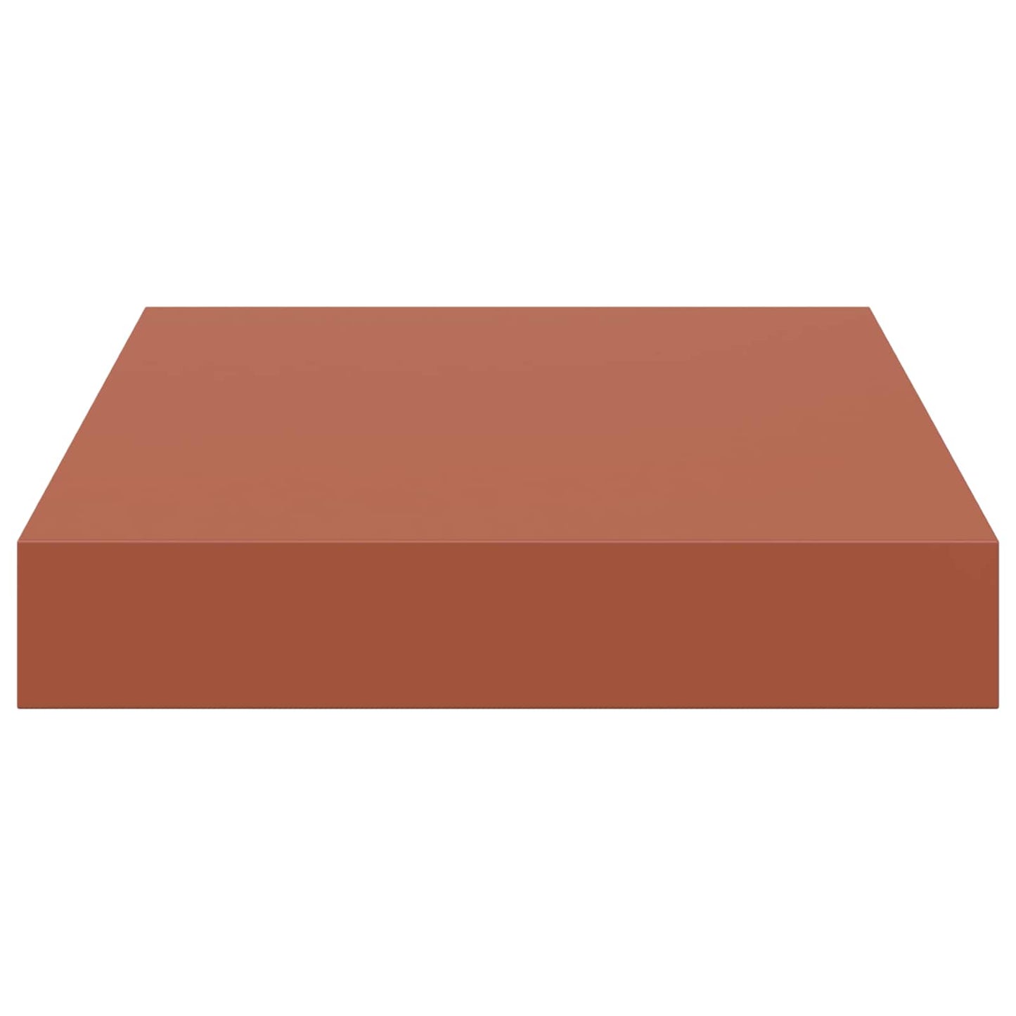 Falpolc Falra szerelhető Piros 23 x 23,5 x 3,8 cm Szerelt Fa