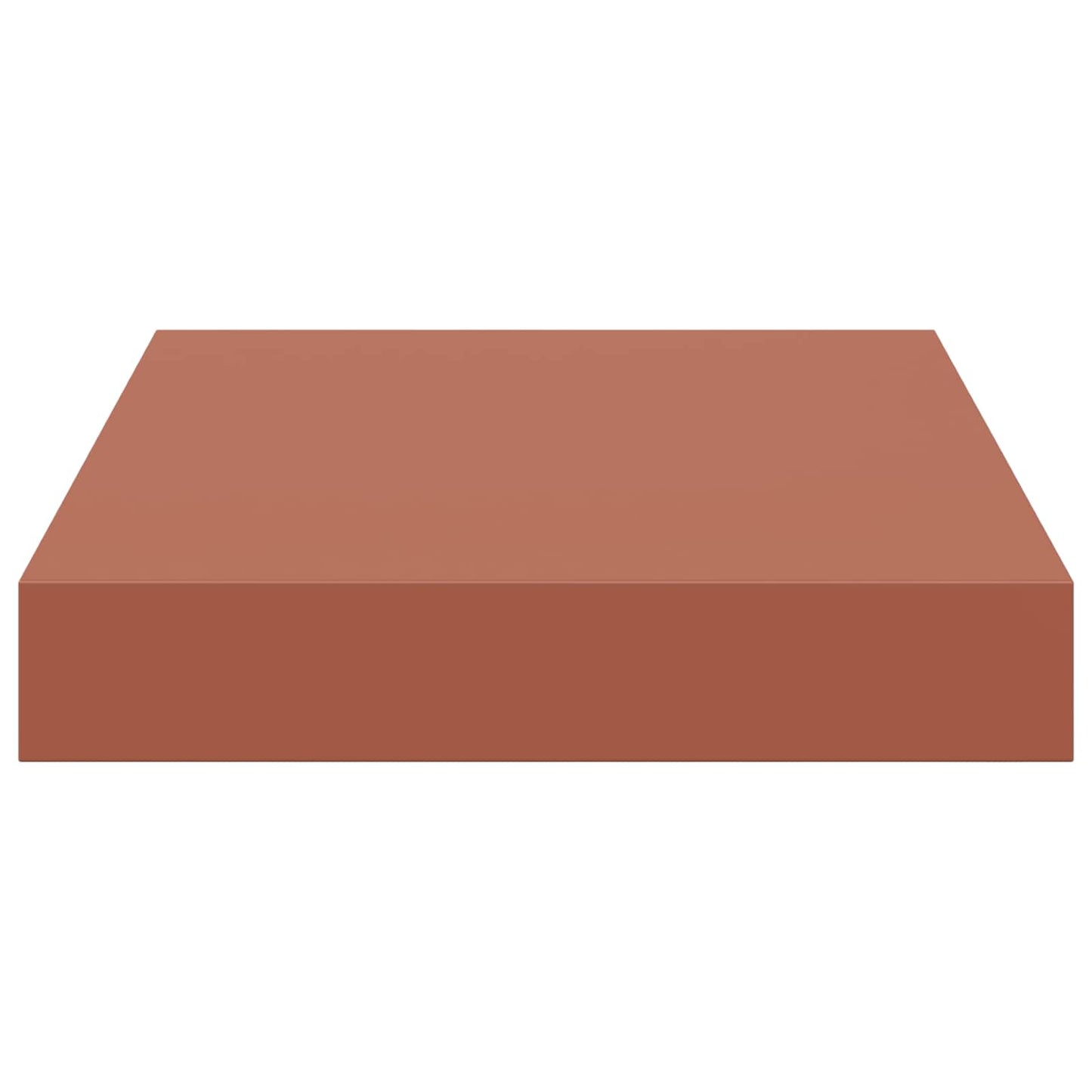 Falpolc Falra szerelhető 2 pcs Piros 23 x 23,5 x 3,8 cm