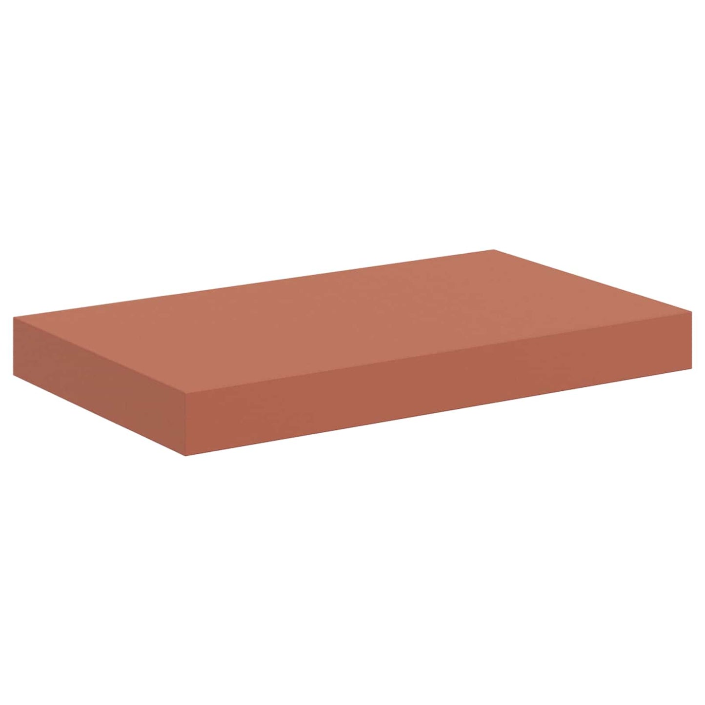 Falpolc Falra szerelhető 2 pcs Piros 40 x 23,5 x 4 cm Faanyag