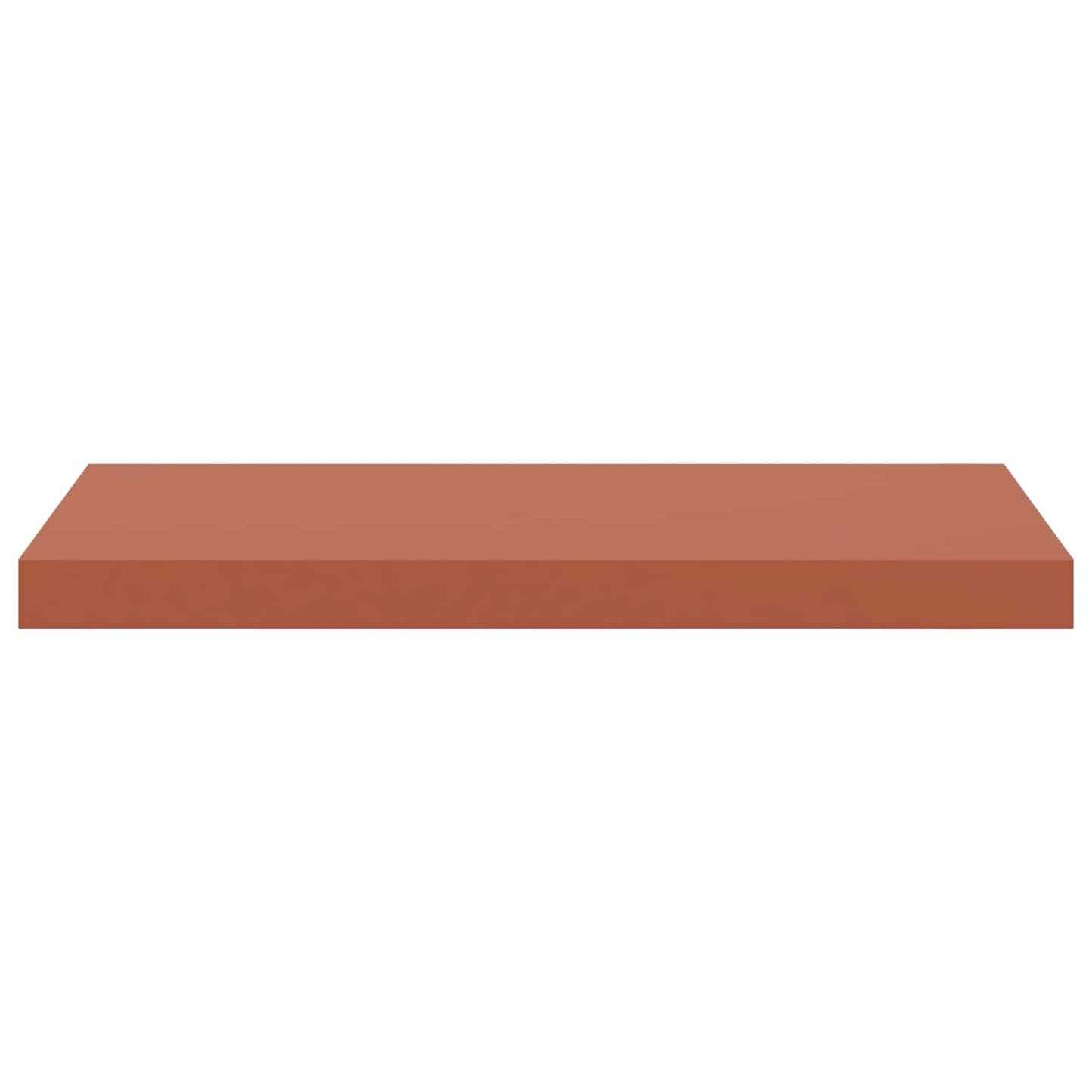 Falpolc Falra szerelhető 2 pcs Piros 60 x 23,5 x 3,8 cm