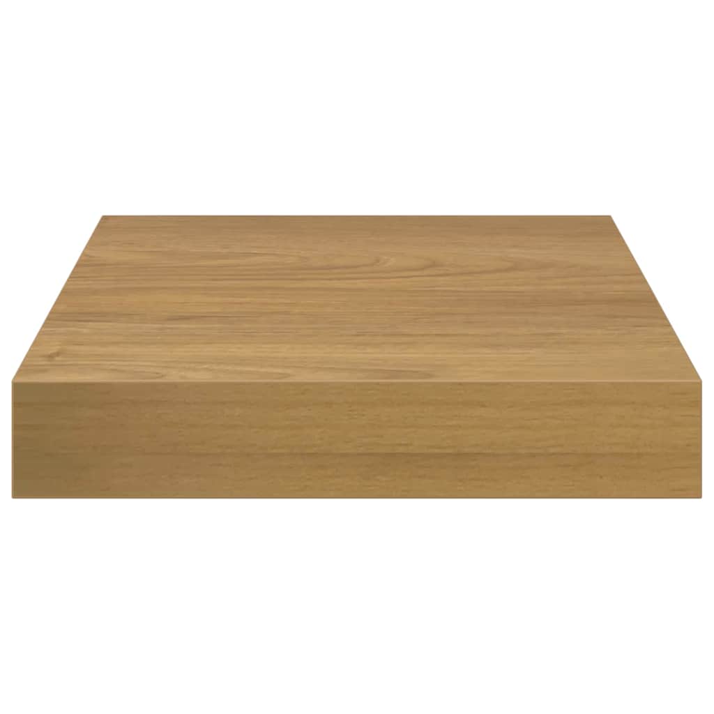 Falpolc Falra szerelhető 2 pcs Barna 23 x 23,5 x 3,8 cm