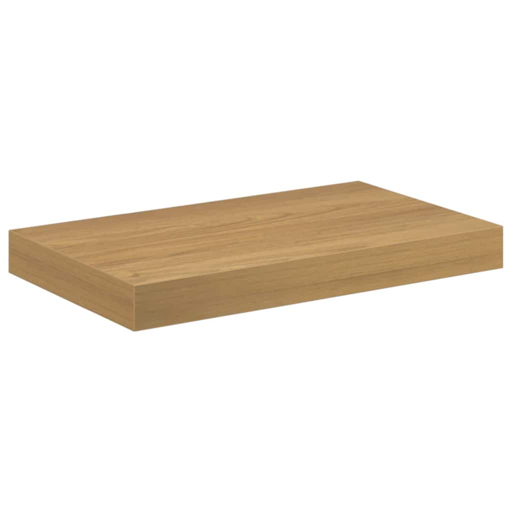 Falpolc 4 db Barna 40 x 23,5 x 3,8 cm Szerelt Fa