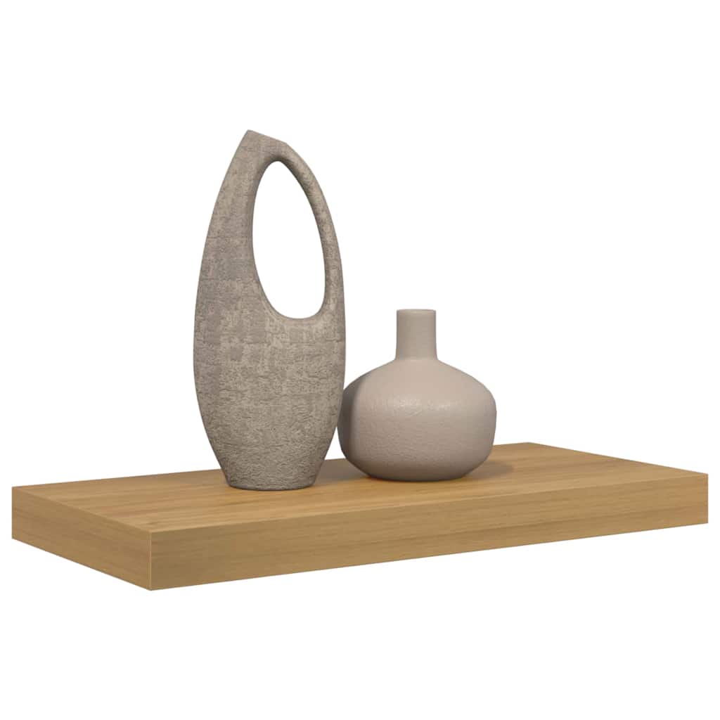 Falpolc Falra szerelhető Barna 50 x 23,5 x 3,8 cm Szerelt Fa