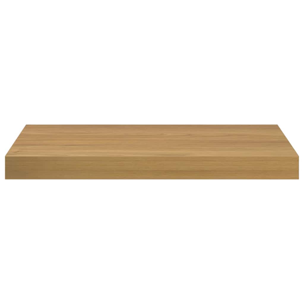 Falpolc 2 db Barna 50 x 23,5 x 3,8 cm Szerelt Fa