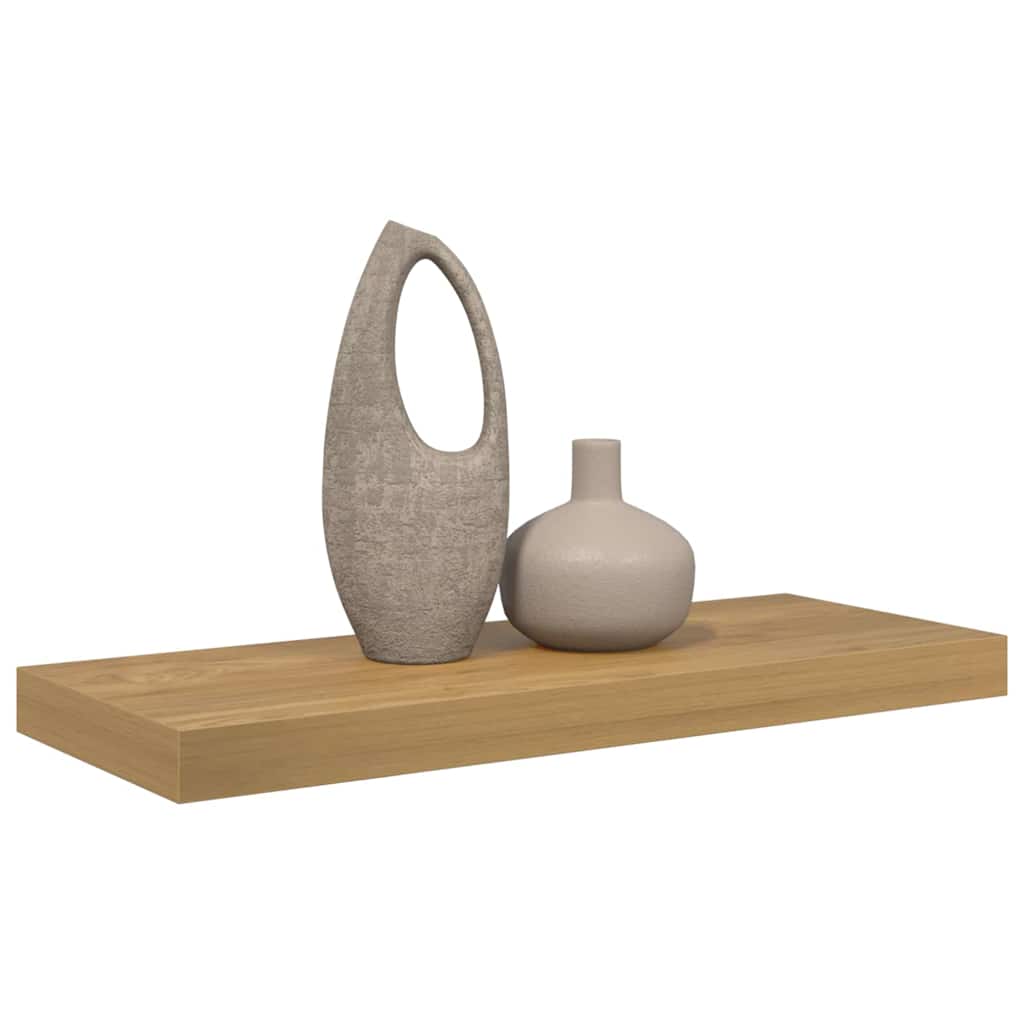 Falpolc Falra szerelhető Barna 60 x 23,5 x 3,8 cm Szerelt Fa
