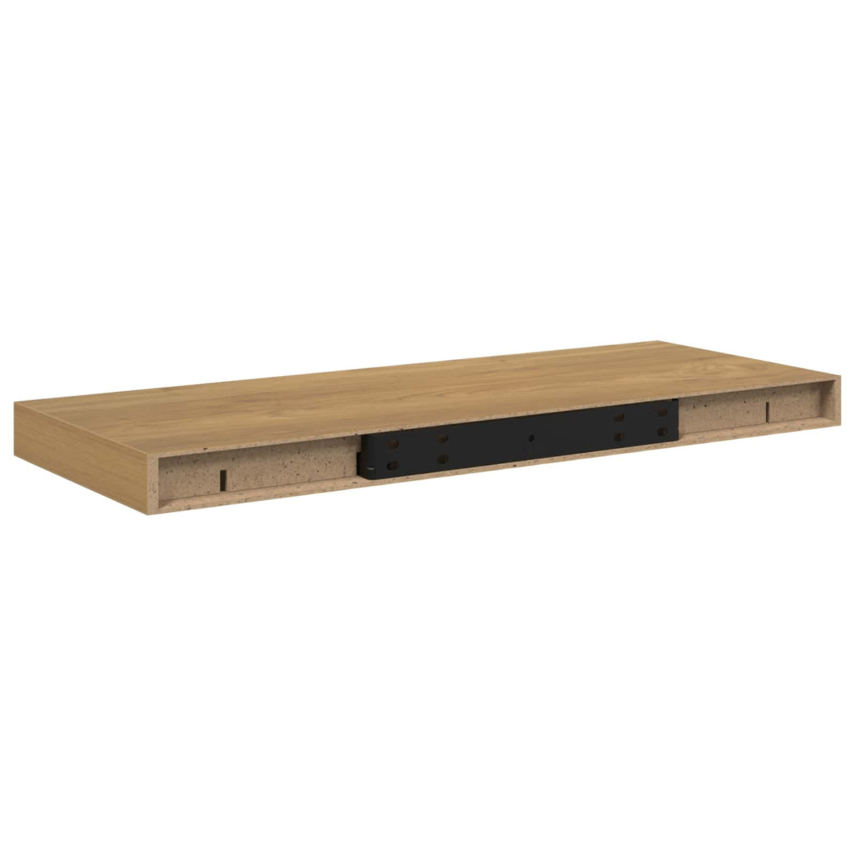 Falpolc 4 db Barna 60 x 23,5 x 3,8 cm Szerelt Fa
