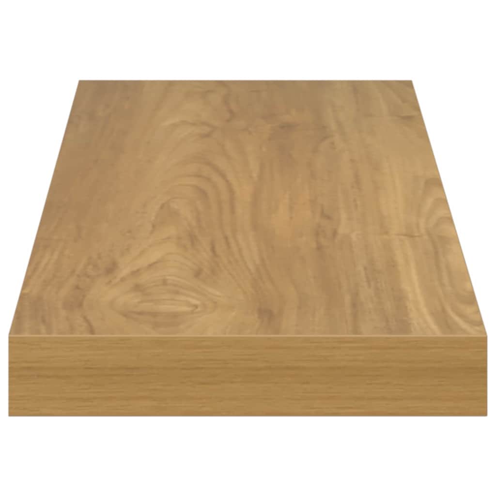 Falpolc 4 db Barna 60 x 23,5 x 3,8 cm Szerelt Fa