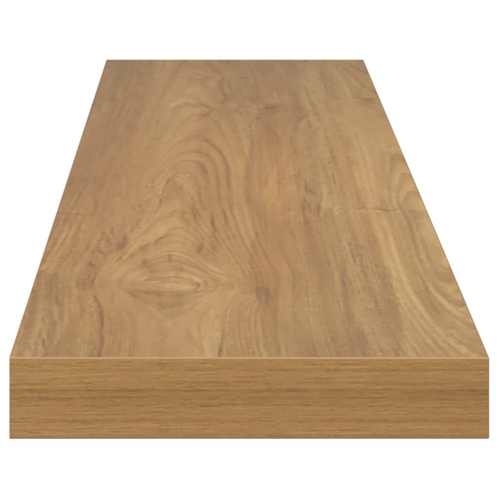Falpolc Falra szerelhető 2 db Barna 120 x 23,5 x 3,8 cm