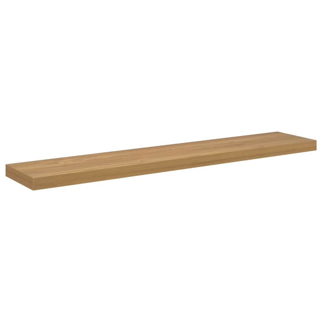 Falpolc Falra szerelhető 4 pcs Barna 120 x 23,5 x 4 cm Faanyag