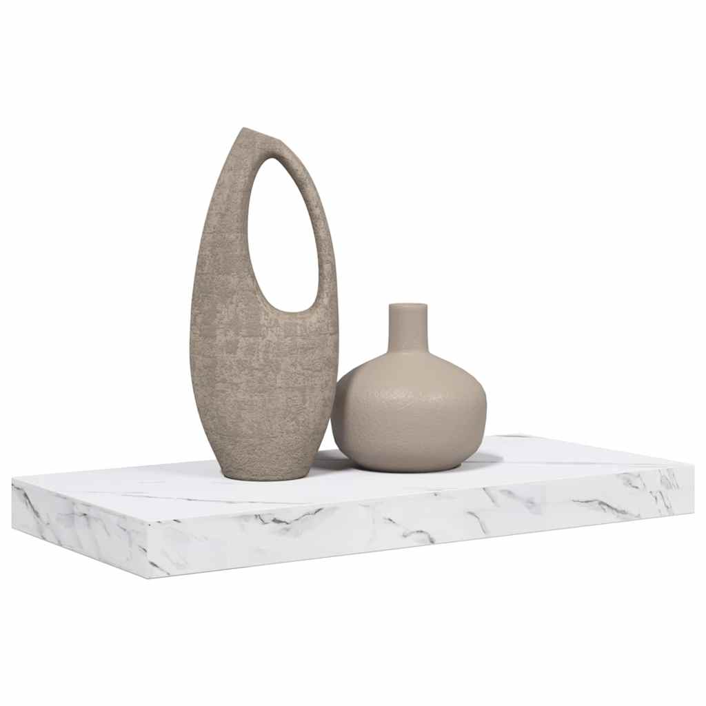 Falpolc Falra szerelhető Fehér márvány 50 x 23,5 x 3,8 cm