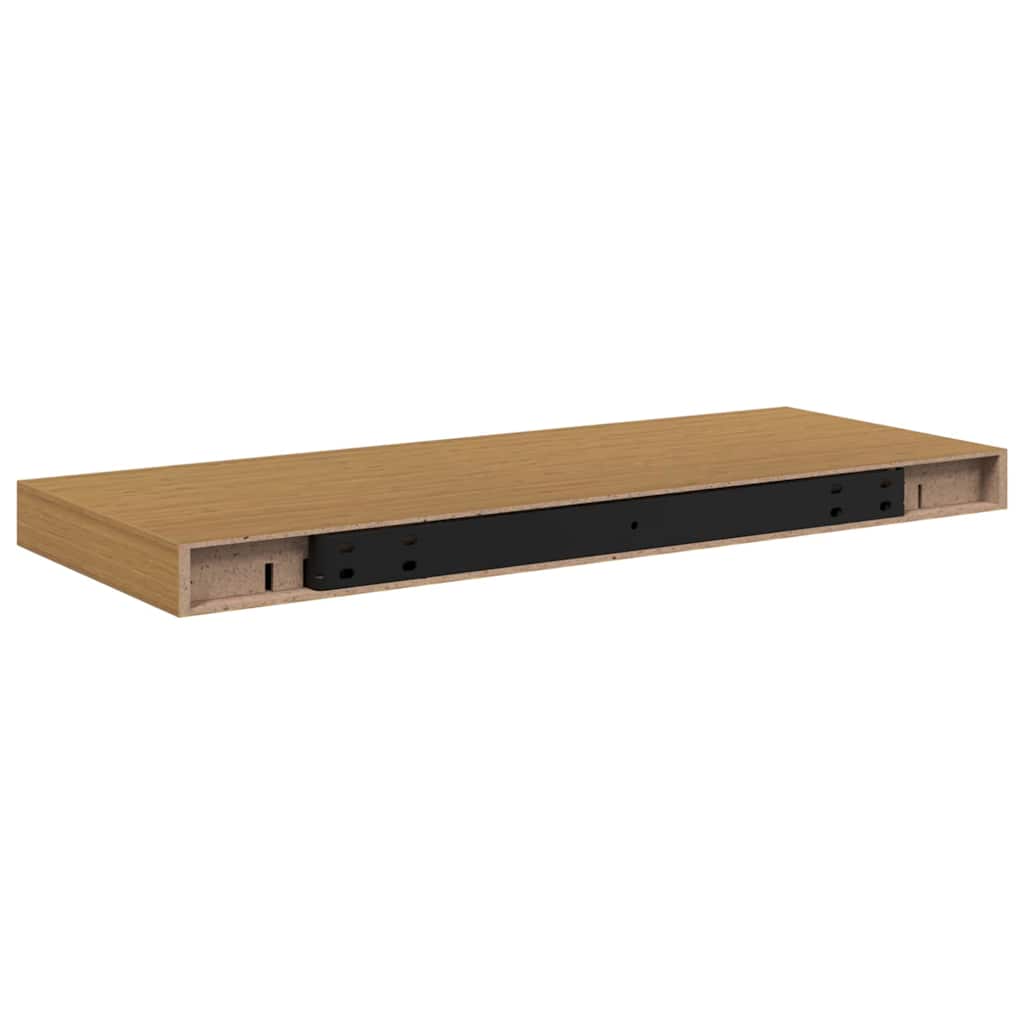 Falpolc Falra szerelhető 4 pcs Bézs 60 x 23,5 x 3,8 cm