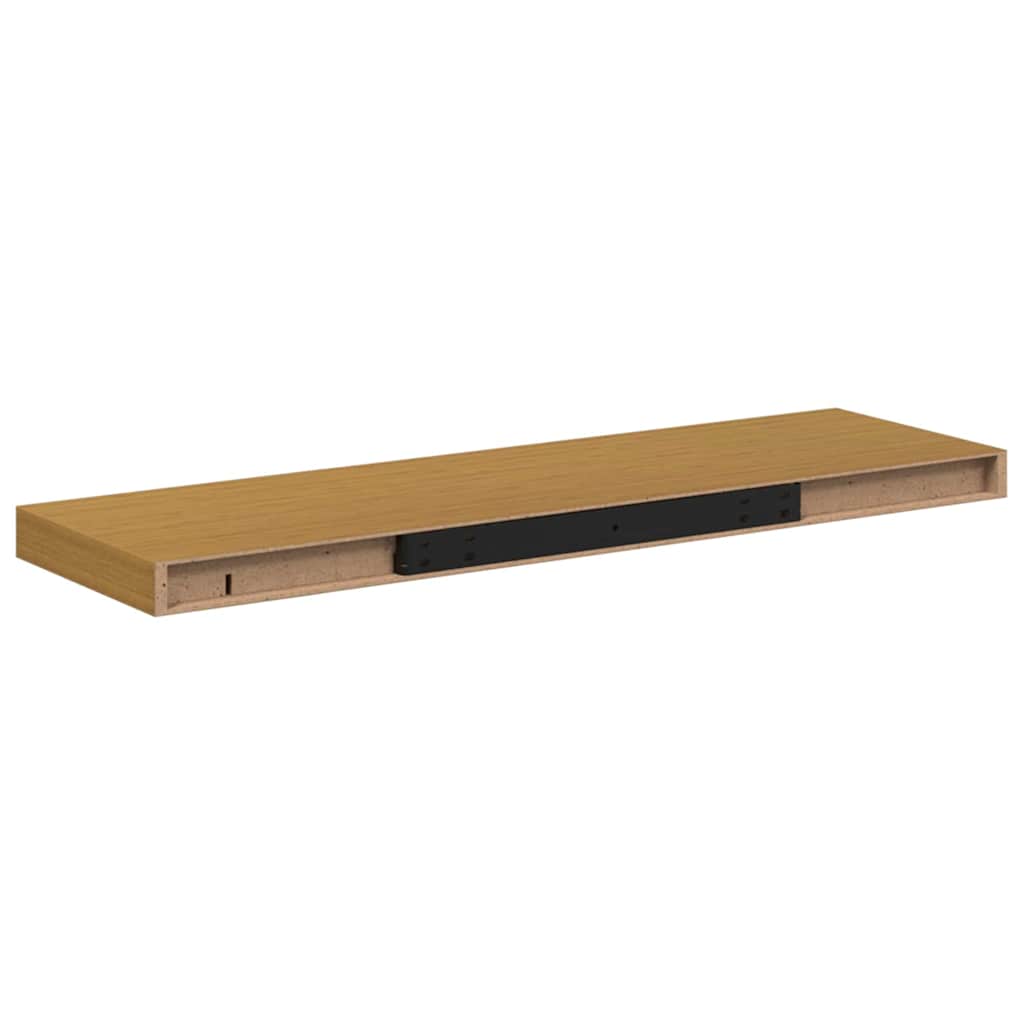Falpolc Falra szerelhető 4 pcs Bézs 80 x 23,5 x 3,8 cm
