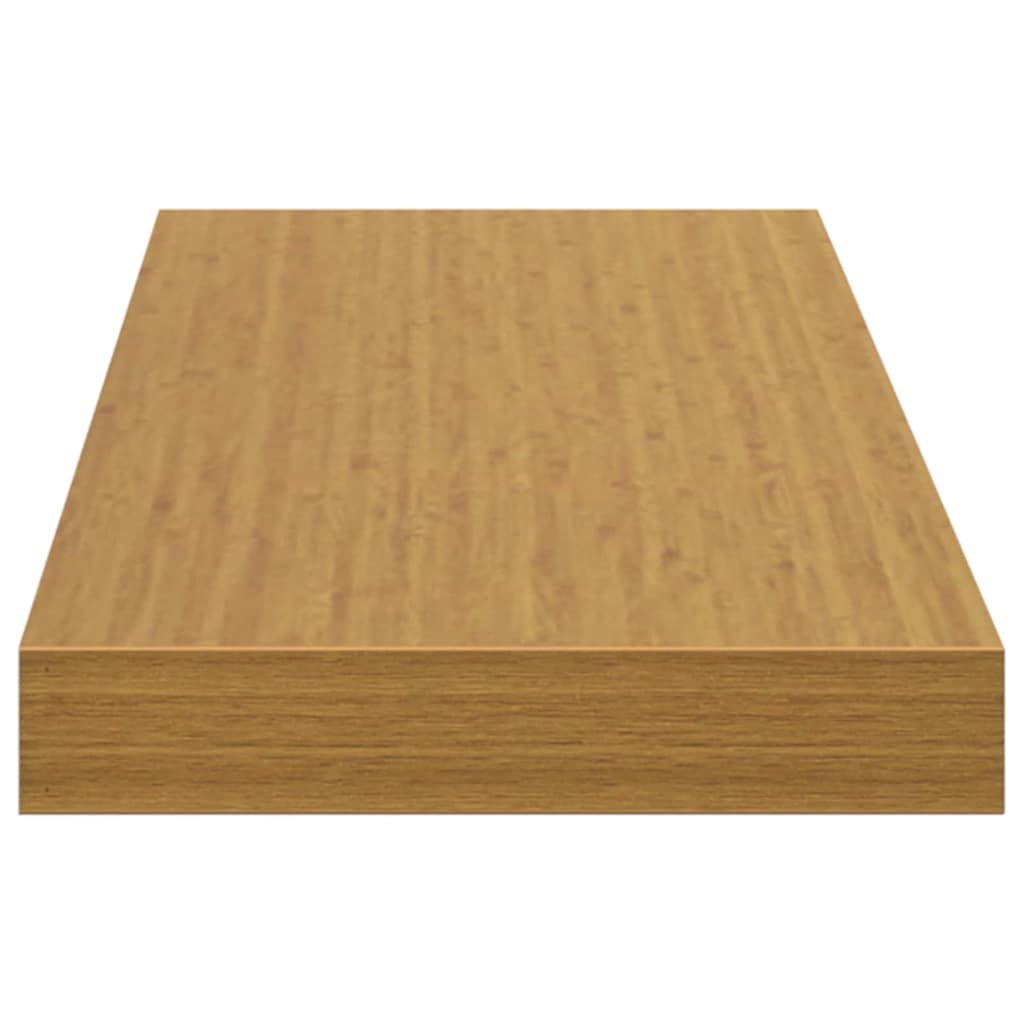 Falpolc Falra szerelhető Bézs 90 x 23,5 x 3,8 cm Szerelt Fa