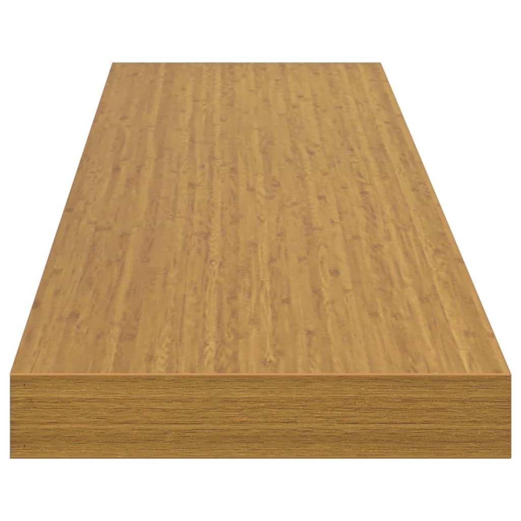 Falpolc Falra szerelhető 2 pcs Bézs 120 x 23,5 x 3,8 cm