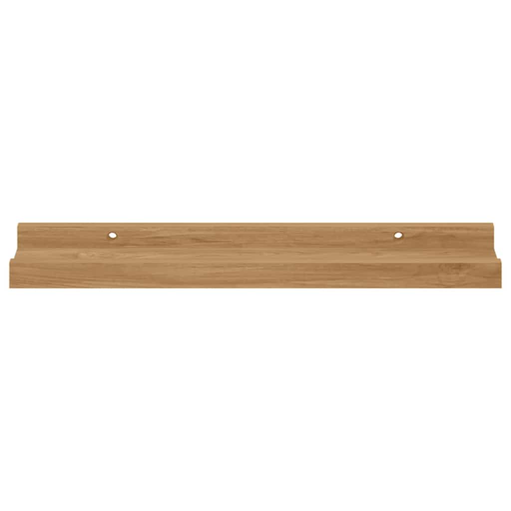 Falpolc Falra szerelhető 4 db Barna 40 x 9 x 3 cm Szerelt Fa