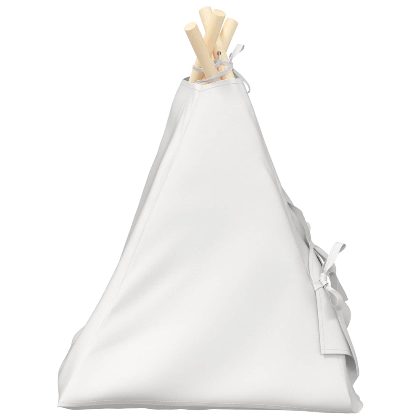 Kiskedvenc teepee párnával Fehér 40 x 40 x 50 cm Poliészter