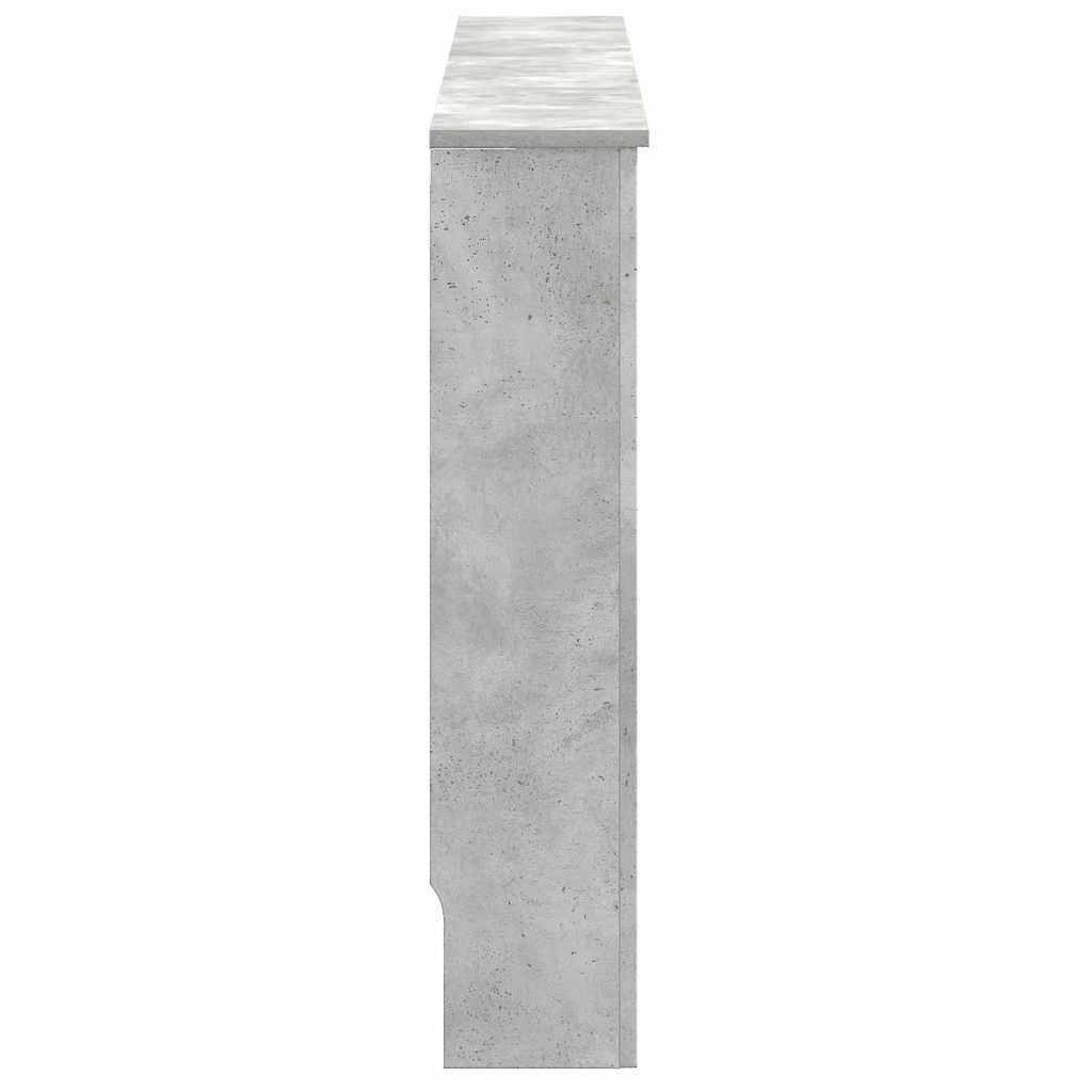Radiátor fedezék Betonszürke 172 x 19 x 81,5 cm Szerelt Fa