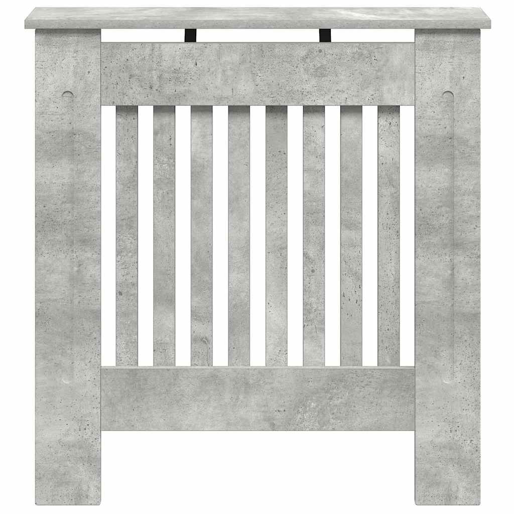 Radiátor fedezék Betonszürke 78 x 19 x 81,5 cm Szerelt Fa