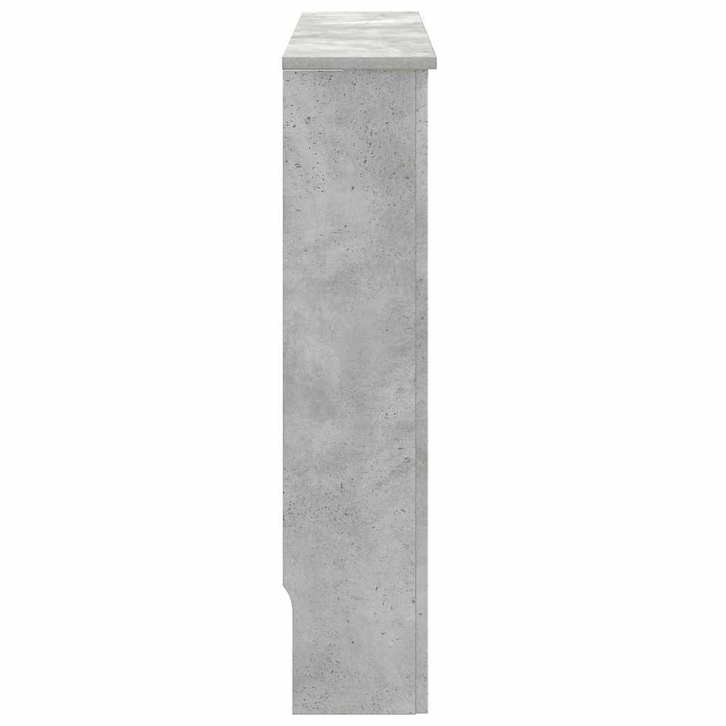 Radiátor fedezék Betonszürke 78 x 19 x 81,5 cm Szerelt Fa