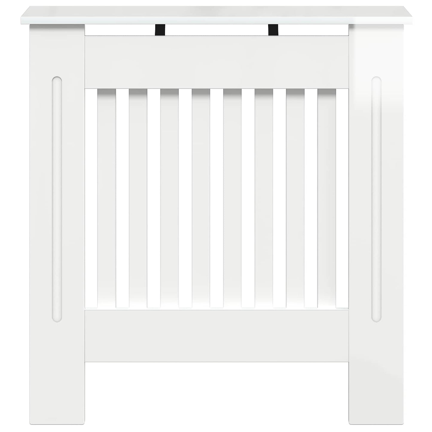 Radiátor fedezék Magasfényű Fehér 78 x 19 x 81,5 cm Szerelt Fa