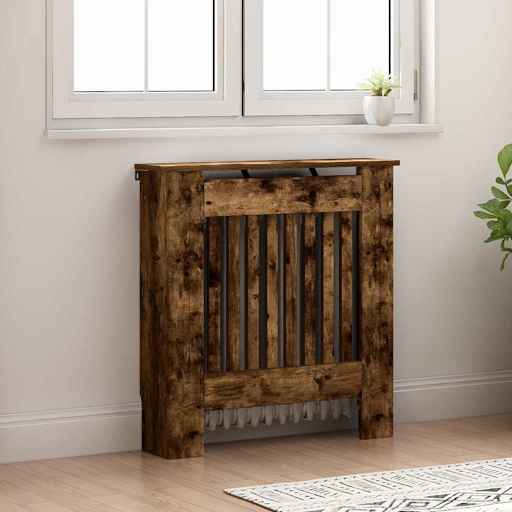 Radiátor fedezék Füstös Tölgy 78 x 19 x 81,5 cm Szerelt Fa
