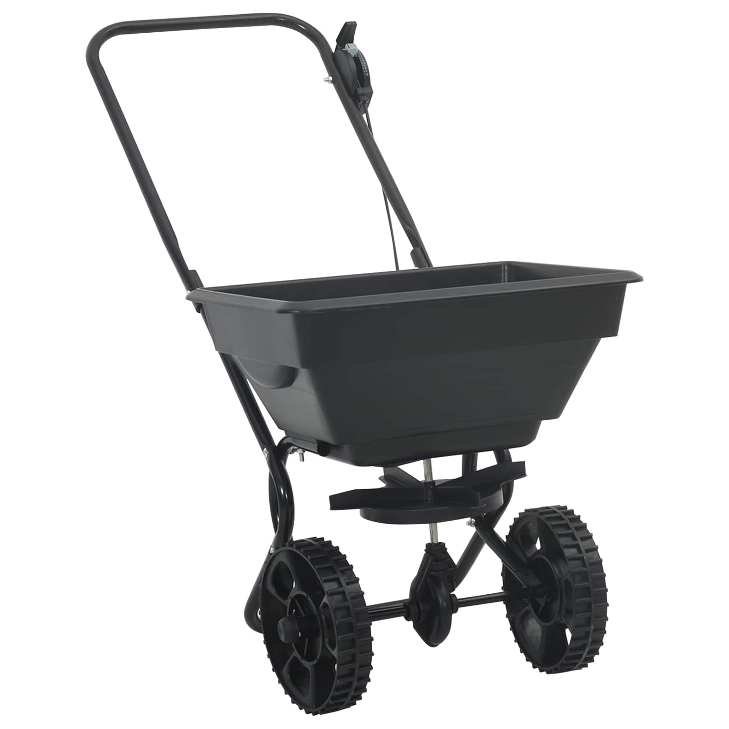 Elterítő Fekete 82 x 46 x 75 cm PVC és Acél