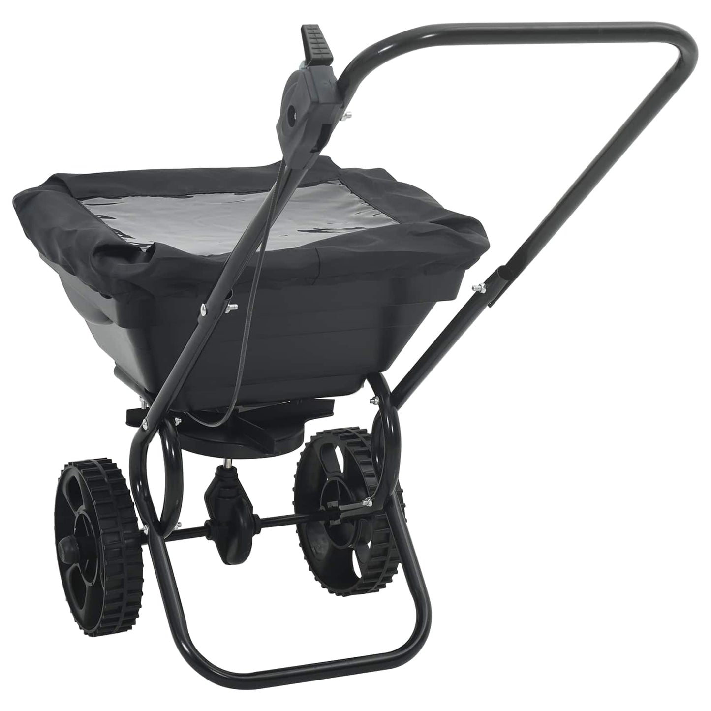 Elterítő Fekete 82 x 46 x 75 cm PVC és Acél