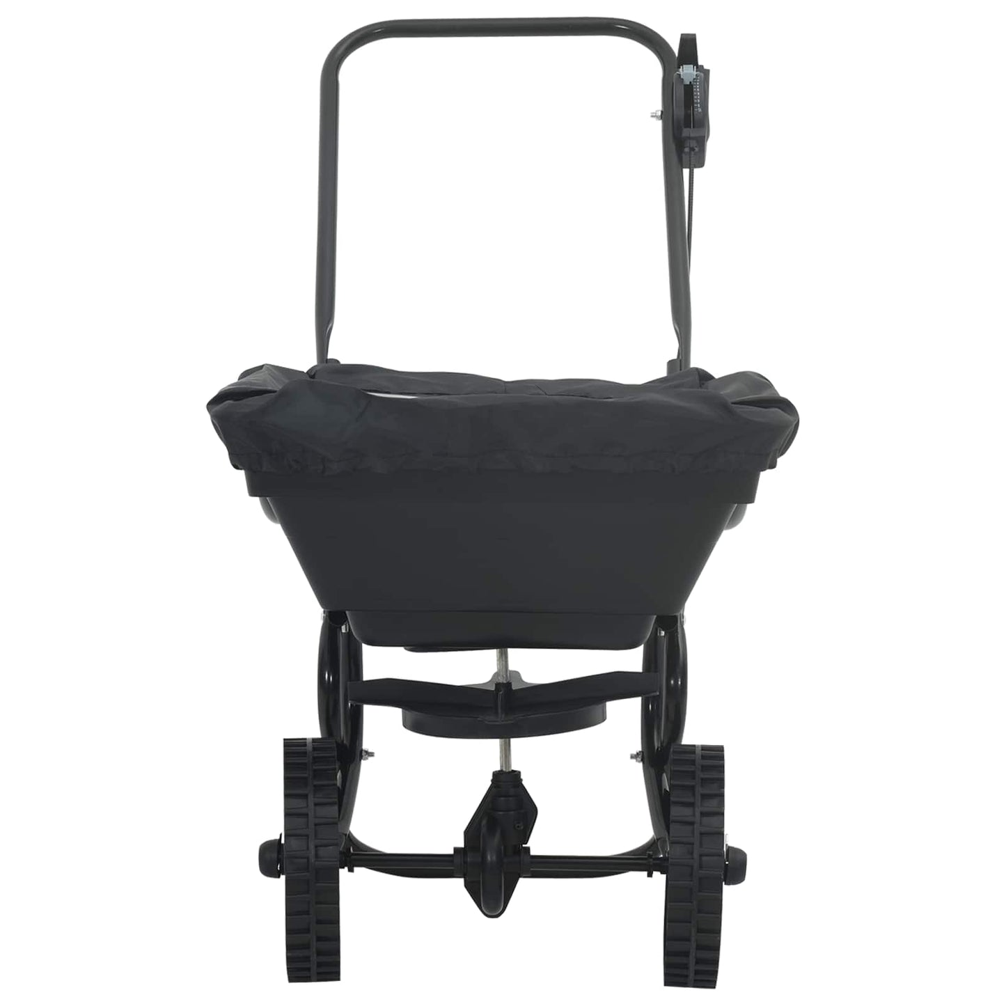 Elterítő Fekete 82 x 46 x 75 cm PVC és Acél