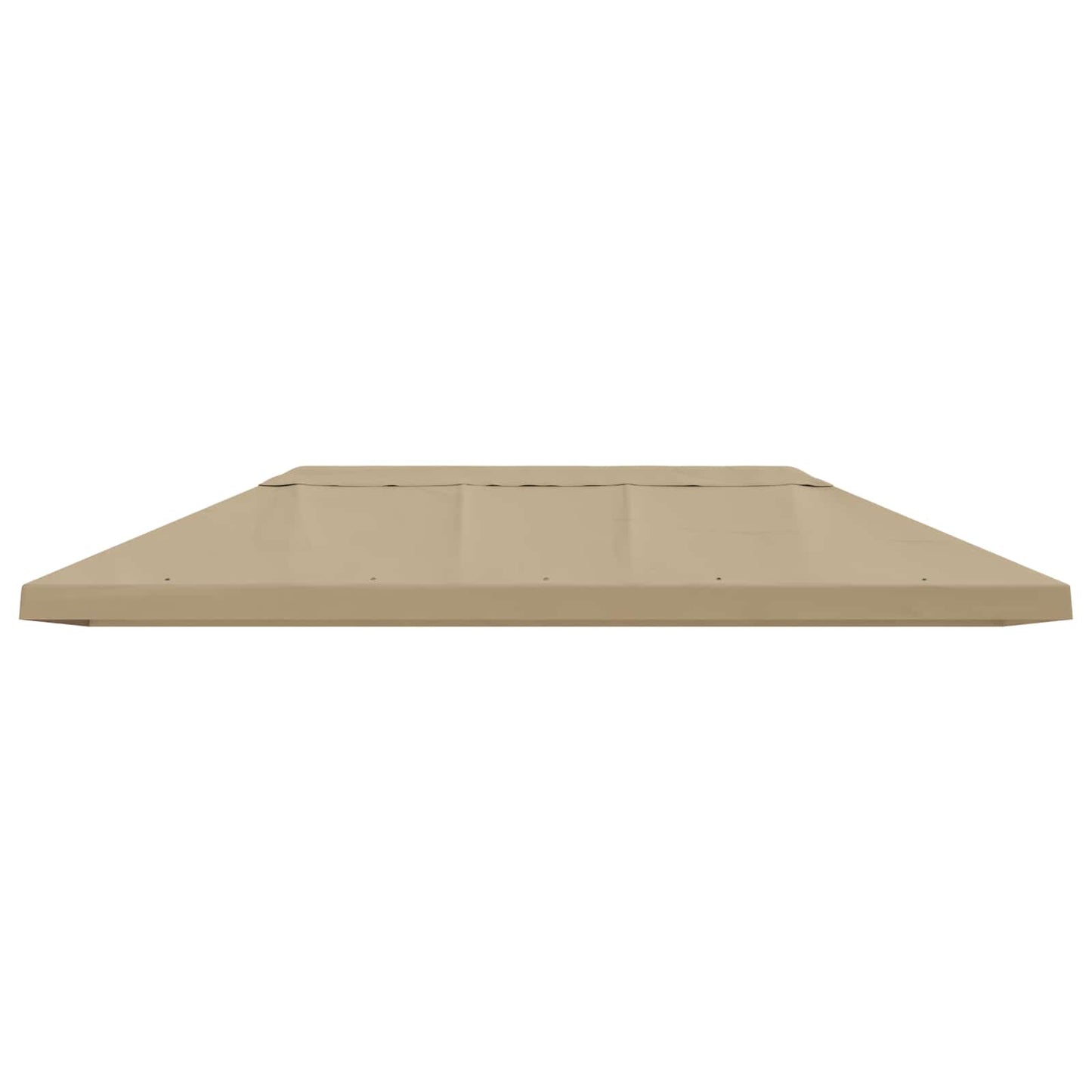 Pavilon napellenző fedél 6 x 3 m Bézs Poliészter 190 gsm