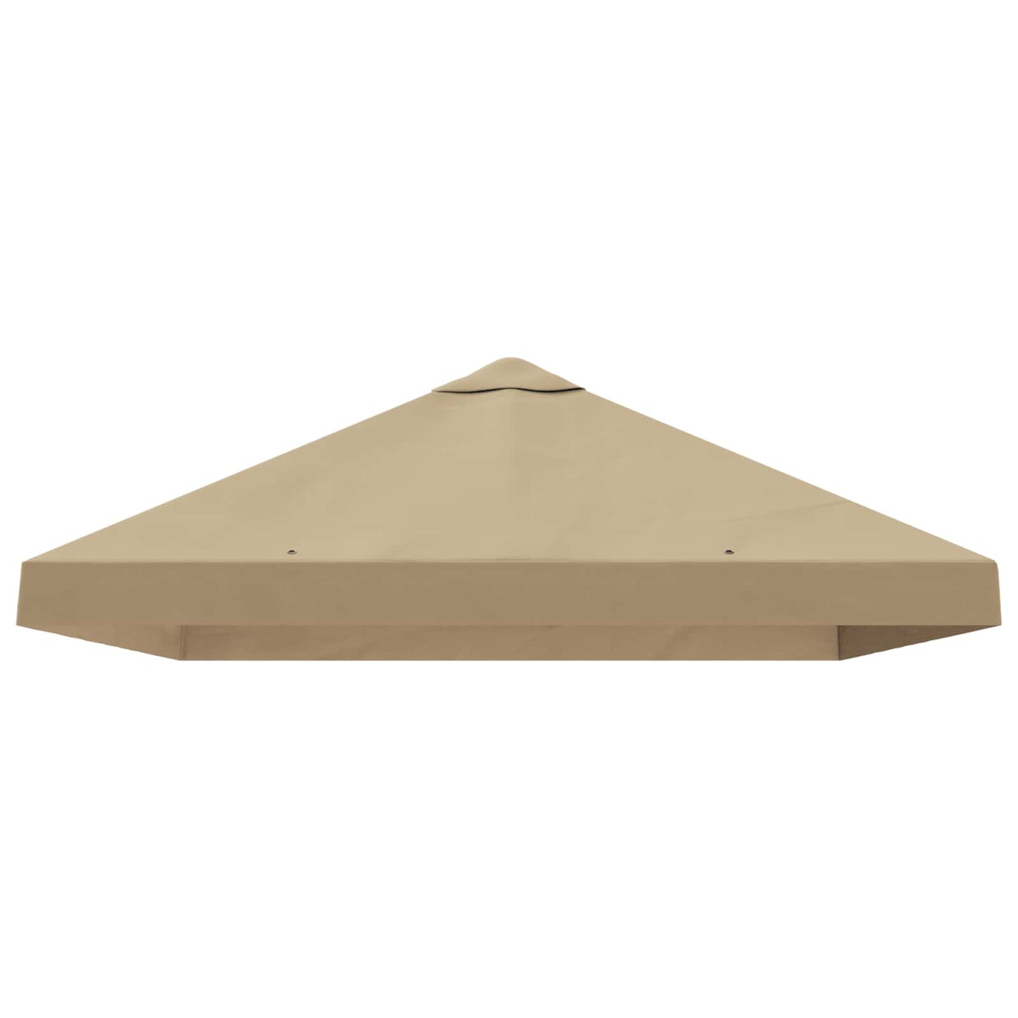 Pavilon napellenző fedél 6 x 3 m Bézs Poliészter 190 gsm