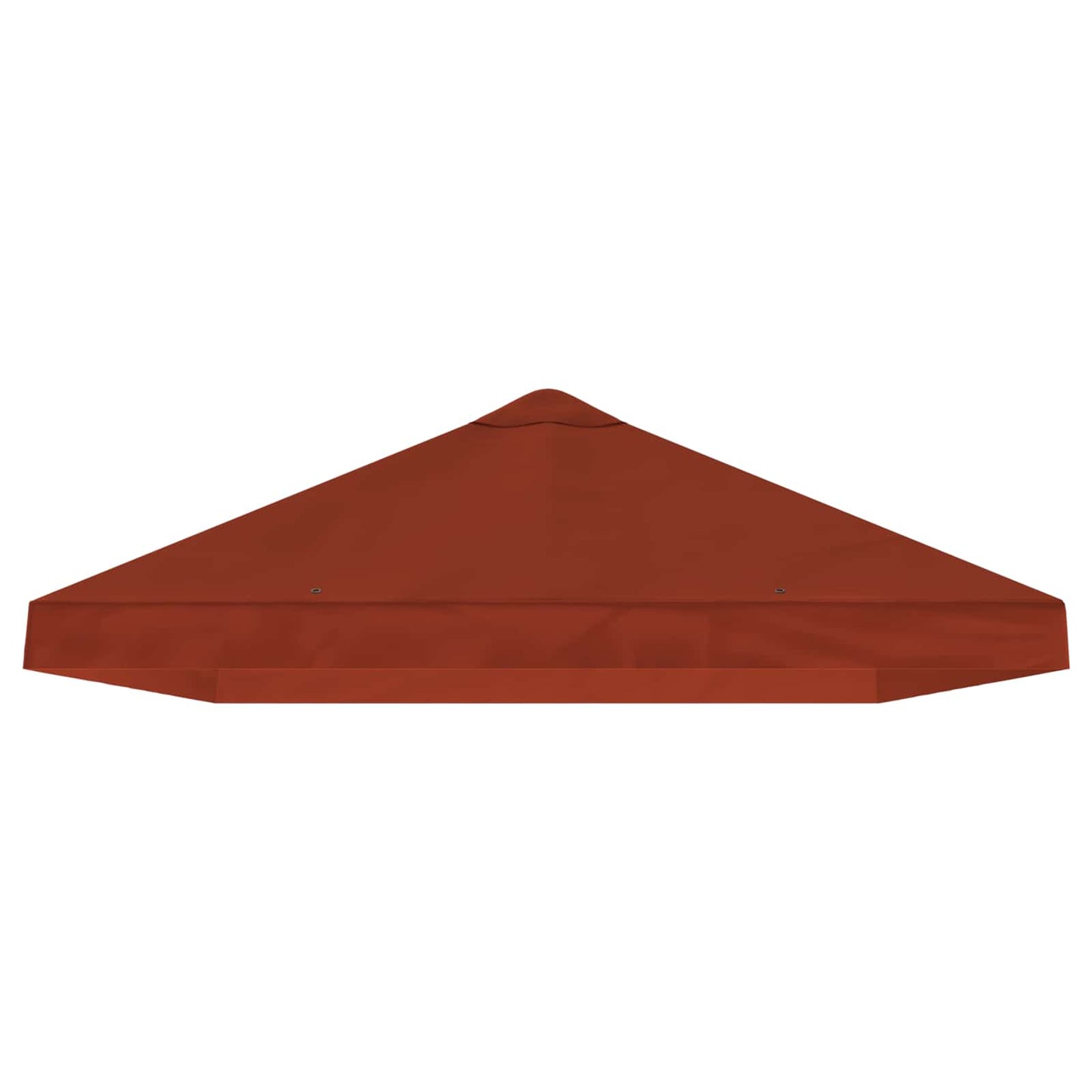 Pavilon napellenző fedél 6 x 3 m Terrakotta Poliészter 190 gsm