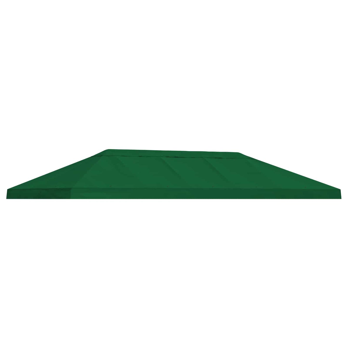 Pavilon napellenző fedél 6 x 3 m Zöld Poliészter 190 gsm