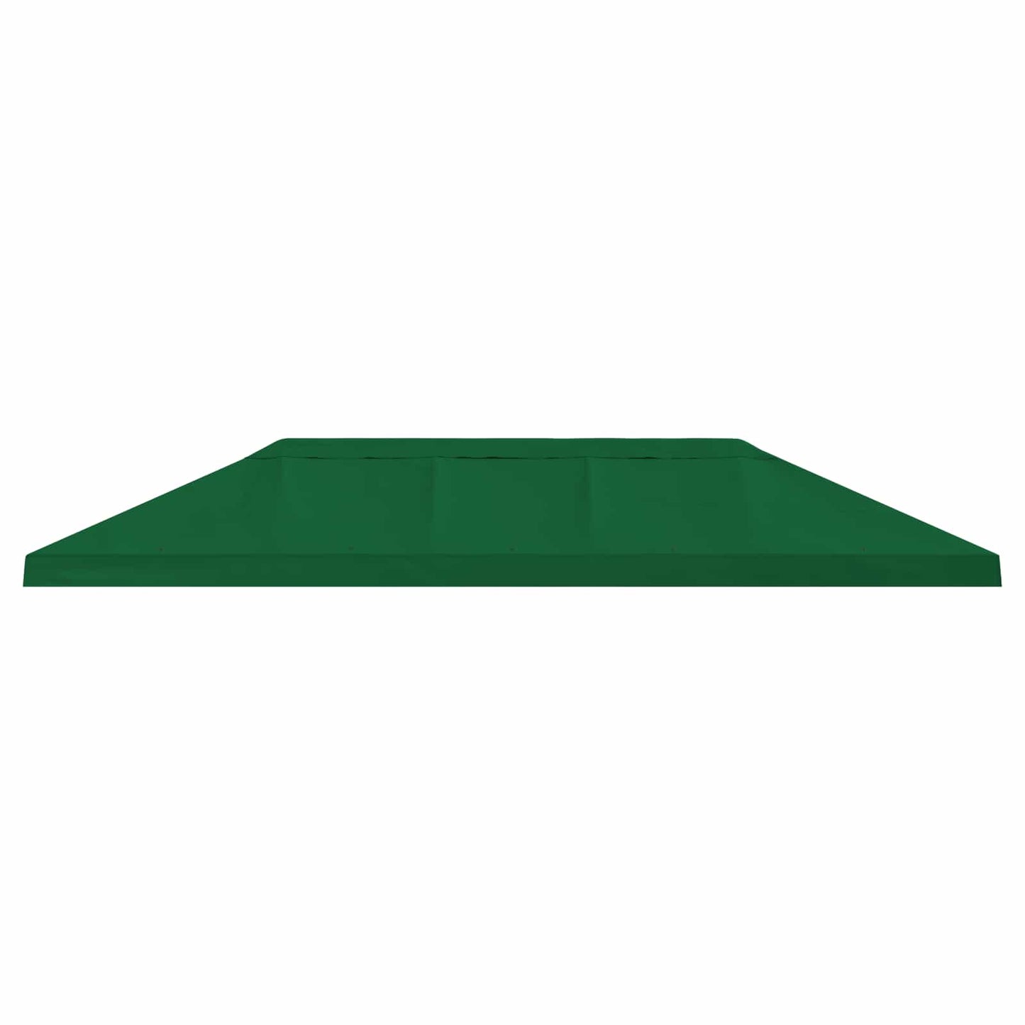 Pavilon napellenző fedél 6 x 3 m Zöld Poliészter 190 gsm