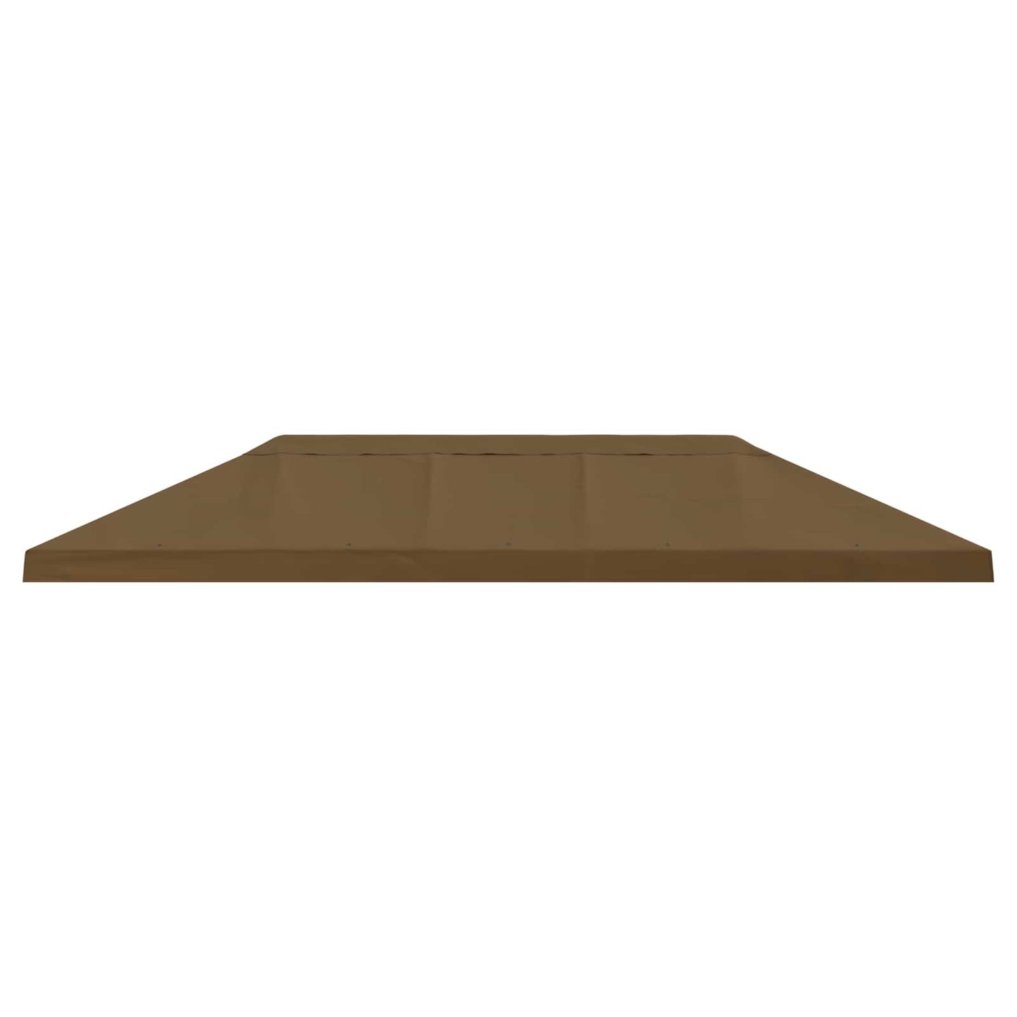 Pavilon napellenző fedél 6 x 3 m Tópszínű Poliészter 190 gsm
