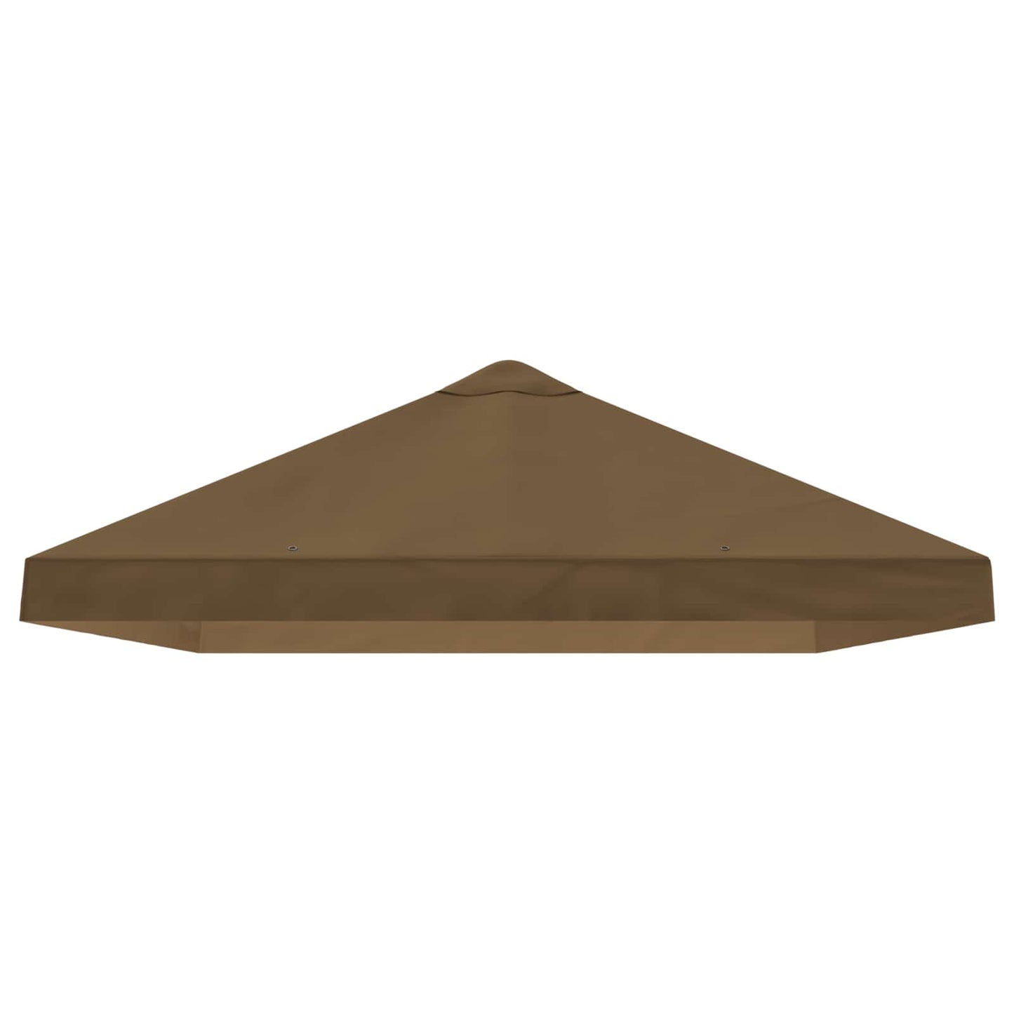 Pavilon napellenző fedél 6 x 3 m Tópszínű Poliészter 190 gsm