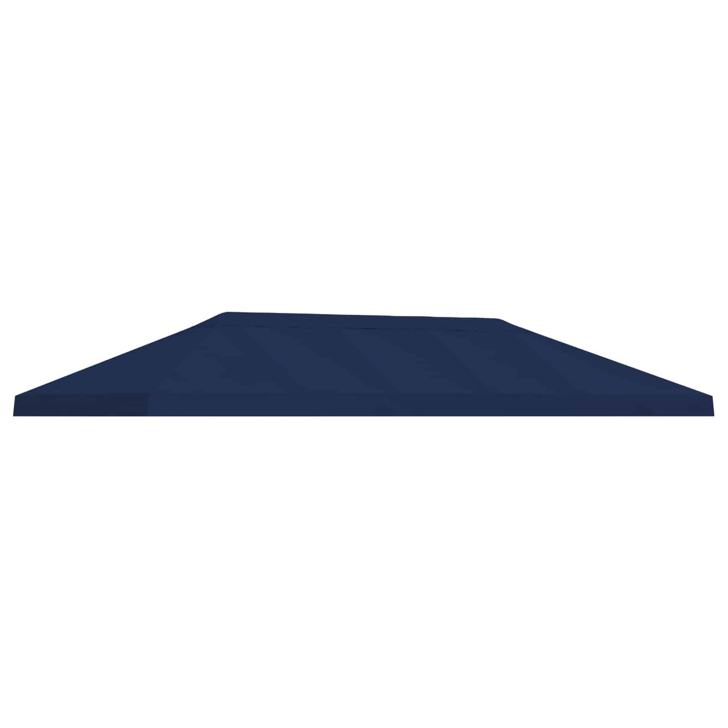 Pavilon napellenző fedél 6 x 3 m Kék Poliészter 190 gsm