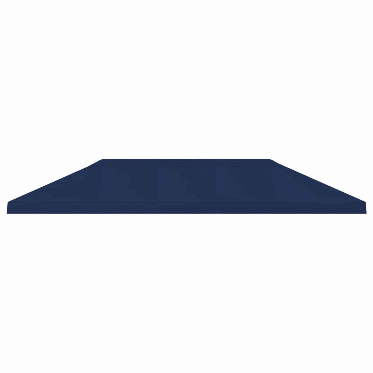 Pavilon napellenző fedél 6 x 3 m Kék Poliészter 190 gsm