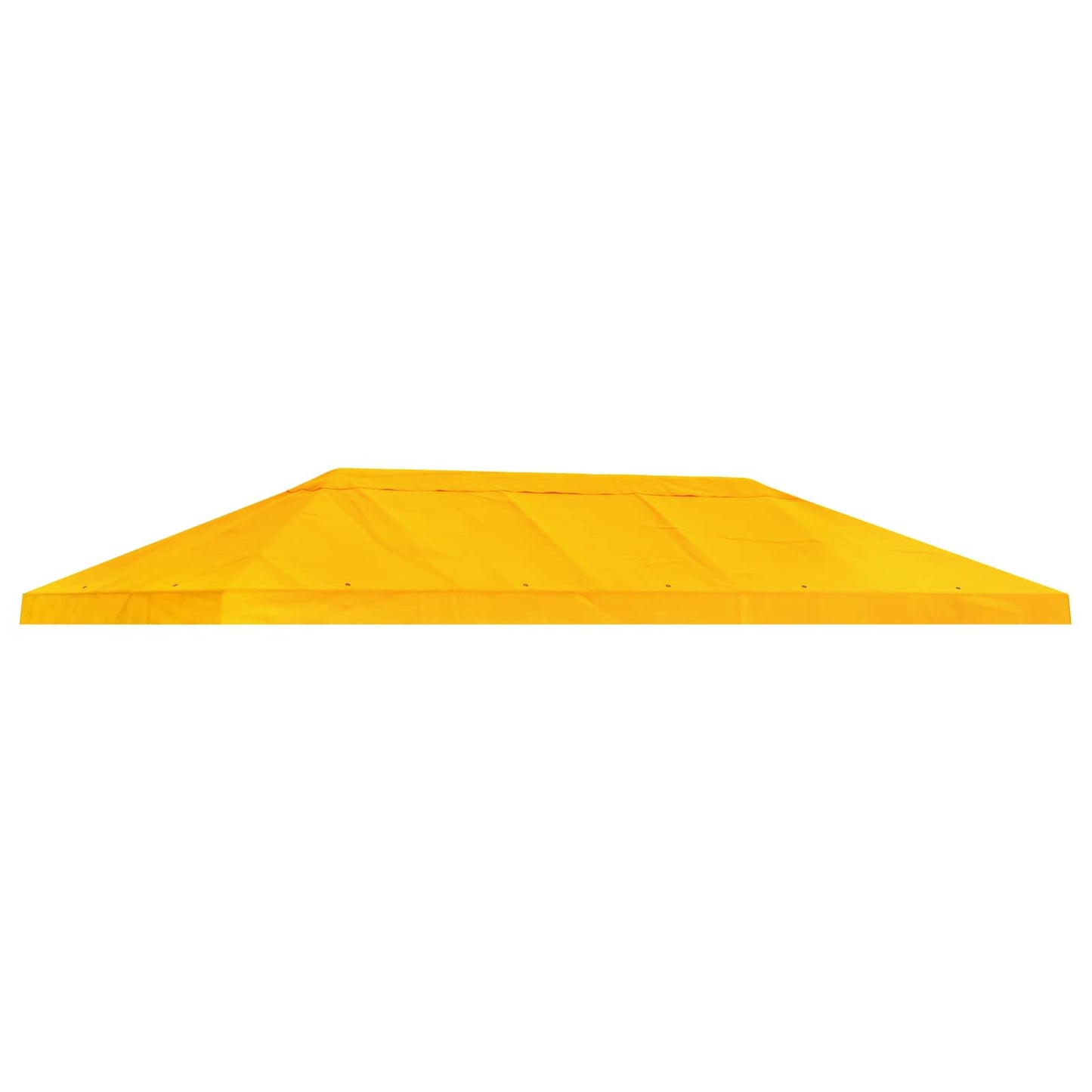Pavilon napellenző fedél 6 x 3 m Sárga Poliészter 190 gsm