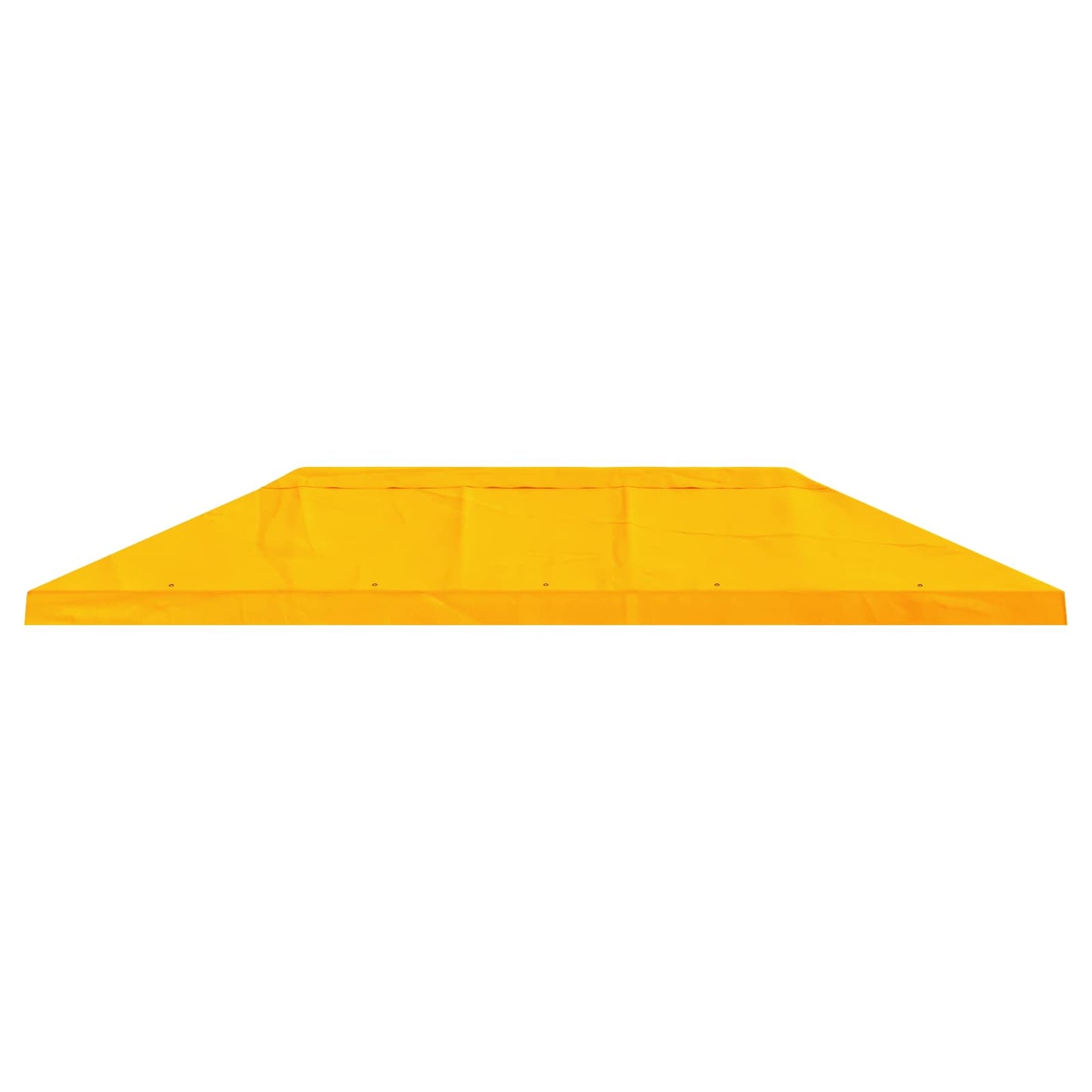Pavilon napellenző fedél 6 x 3 m Sárga Poliészter 190 gsm