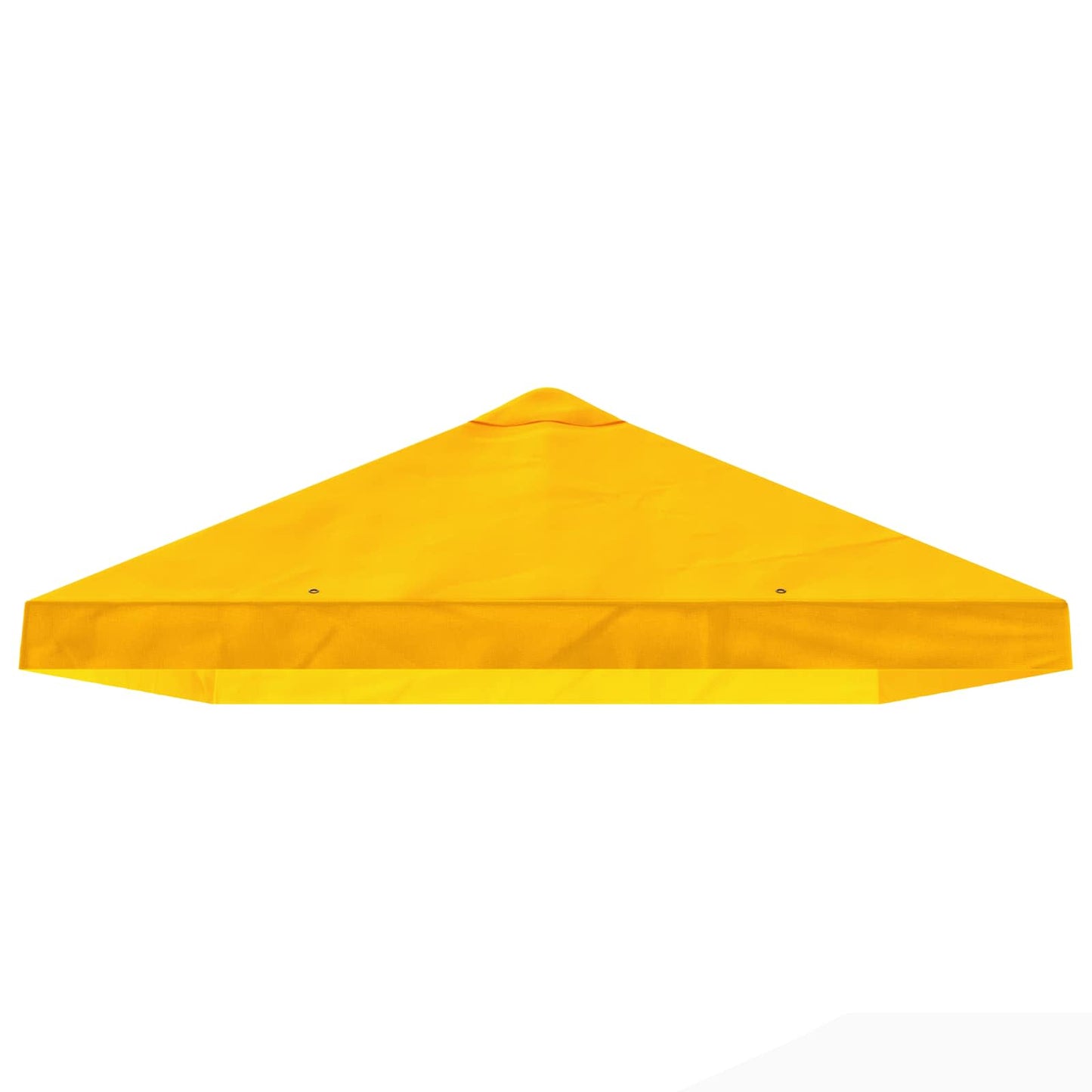 Pavilon napellenző fedél 6 x 3 m Sárga Poliészter 190 gsm