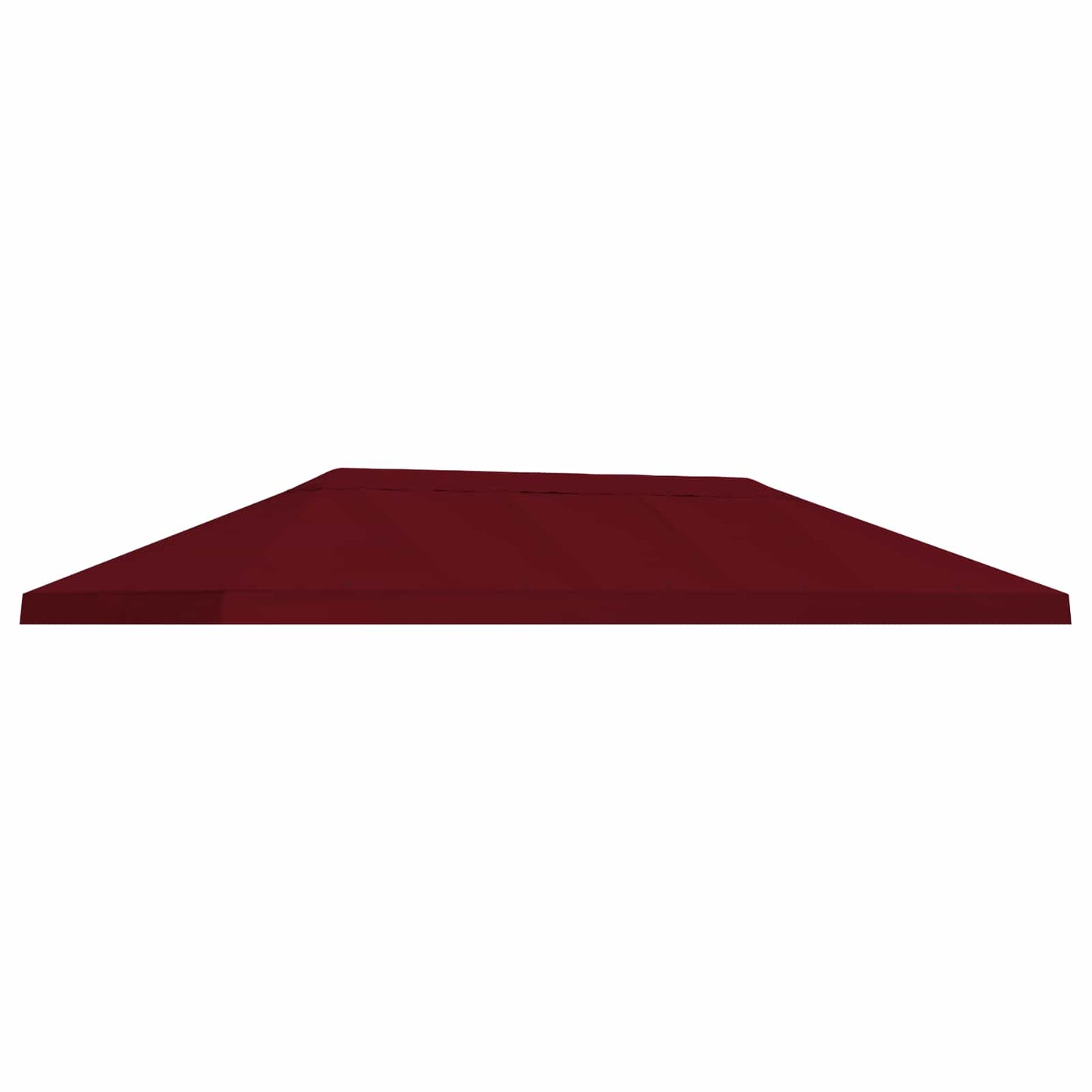 Pavilon napellenző fedél 6 x 3 m Burgundi Poliészter 190 gsm